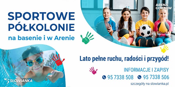Sportowe półkolonie na basenie i w Arenie