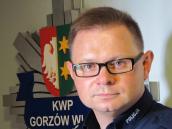 Trzy pytania do podkomisarza Sławomira Koniecznego, rzecznika prasowego Komendanta Wojewódzkiego  Policji w Gorzowie