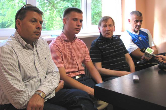 Czas na zmiany - mówią panowie (od lewej): Grzegorz Drwięga, Michał Siniecki, Zenon Michałowski i Andrzej Stanulewicz