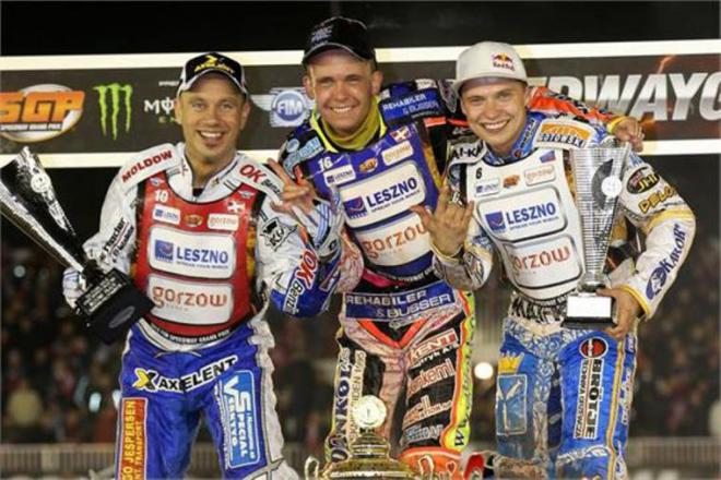 Najlepsi w Vojens: Nicki Pedersen, Michael Jepsen Jensen i Emil Sajfutdinow