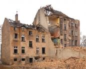 Rozbiórka budynków przy Wale Okrężnym