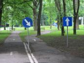 Niepotrzebne miasteczko ruchu drogowego