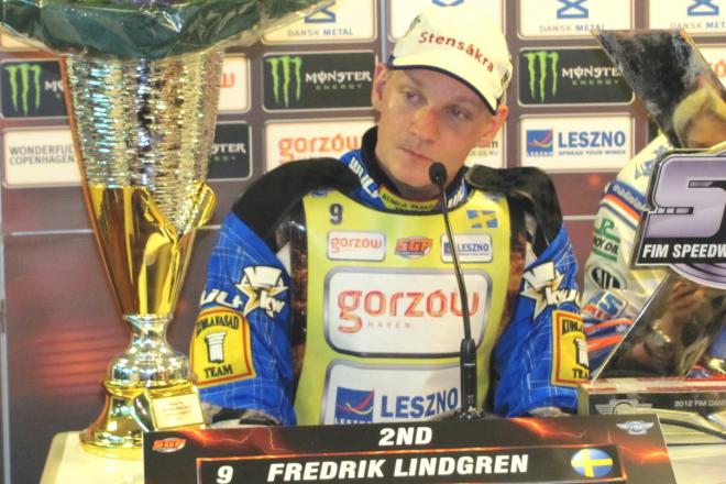 Fredrik Lindgren już ośmiokrotnie stawał na podium w Grand Prix