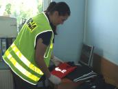 Zabezpieczyli odzież na giełdzie