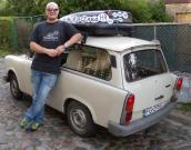 Trabantem na Nordkapp