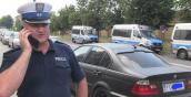 Policjanci też byli na żużlu