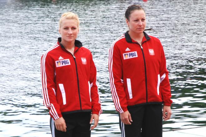 Nasze medalistki: Karolina Naja (z lewej) i Beata Mikołajczyk