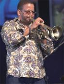 Wielki trębacz w Filharmonii