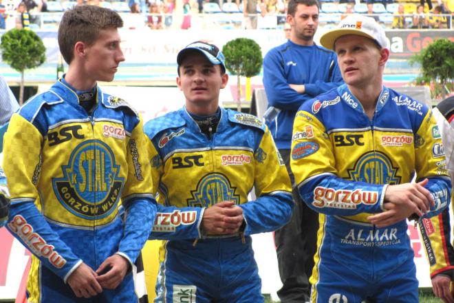 Adrian Cyfer, Bartosz Zmarzlik i Krzysztof Kasprzak byli autorami zdobycia przez Stal w 2013 roku czterech medali mistrzostw Polski