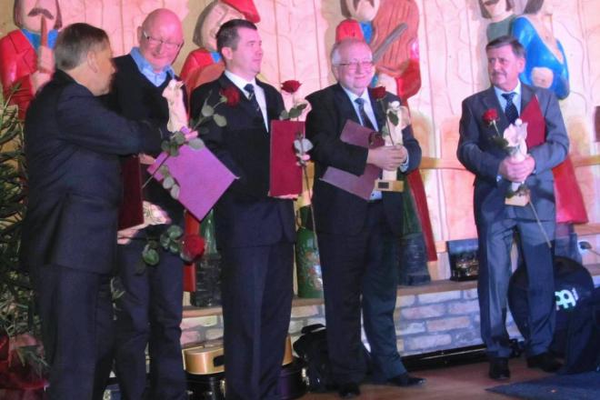 Od lewej: Z. Michałowski, B. Dziekański, P. Leszczyński, A. Wiernicki i J. Kordacz