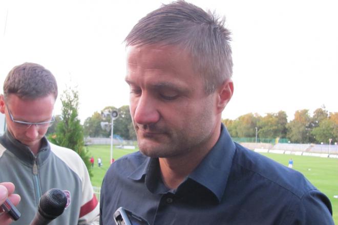 Trener Artur Andruszczak po imponującej wygranej z Polonią mógł wreszcie odetchnąć...
