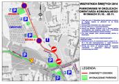 Organizacja ruchu i komunikacja na Wszystkich Świętych