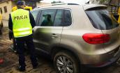 Skuteczny pościg za skradzionym volkswagenem