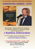 Spotkanie z siostrzeńcem Zb. Herberta w bibliotece