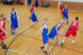 Koszykarze amatorzy w akcji
