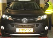 Odzyskana toyota wartości ponad 90 tys. zł.