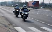 Policyjne motocykle widoczne na lubuskich drogach
