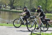Rowerowy patrol uratował mężczyznę