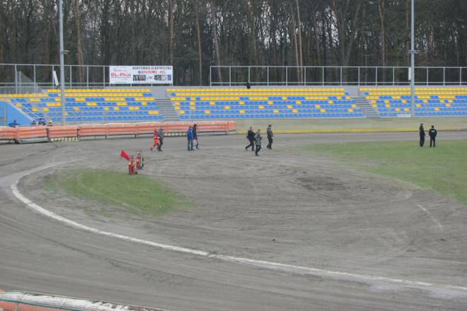 Stadion w Grudziądzu przywita wszystkich kibiców wyremontowaną zimą trybuną na wejściu w drugi łuk