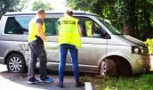 Skradziony volkswagen o wartości 200 tys. zł  został odzyskany