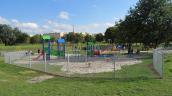 Park Górczyński zaprasza na plac zabaw przy fontannie 