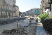 Trwają remonty ulic. Zamknięto część ulic Łokietka i Wybickiego