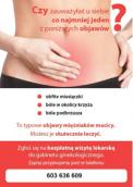 Mięśniaki macicy – zaproszenie na bezpłatne badanie