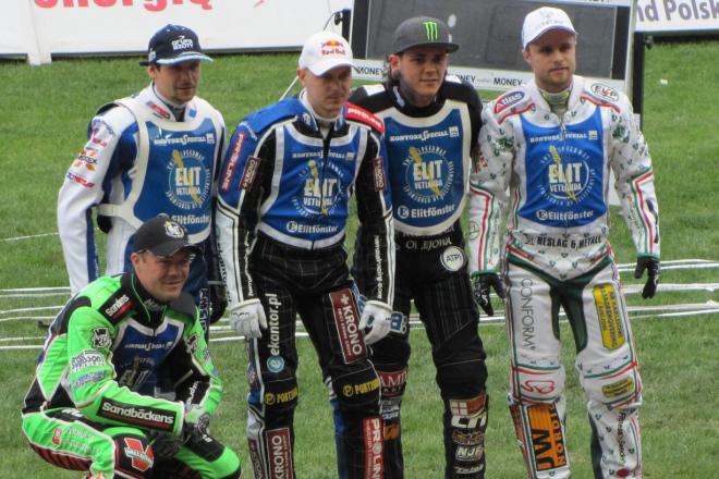 Zwycięzcy ubiegłorocznego finałowego turnieju FIM World Speedway League w Gorzowie - zespół ELIT Vetlandy