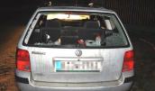 Groził śmiercią i zniszczył auto. Został zatrzymany