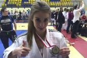 Aleksandra Dopierała wicemistrzynią Polski seniorek w ju-jitsu!
