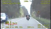 Motocyklista jechał 200 km/h przy ograniczeniu do 90 km/h