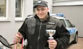 Gorzowska policja ma mistrza sportowego wyciskania