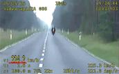 Na drodze krajowej jechał aż 224 km/h!