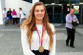 Medale wyłowione z wody przez pływaków MKP Słowianka
