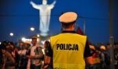 Policjanci zabezpieczali Światowe Dni Młodzieży w Świebodzinie