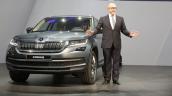 Skoda Kodiaq na premierowym pokazie w Berlinie
