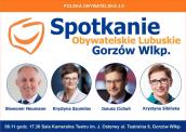 Spotkanie parlamentarzystów PO z gorzowianami