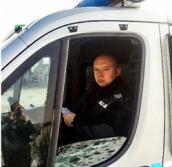 Pomoc przyszła na czas, choć sam jej nie wzywał