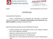 Radna pyta prezydenta. Czy wykonawca rzeczywiście ogłosił upadłość?