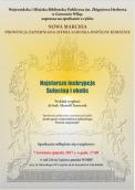 O najstarszych inskrypcjach Sulęcina i okolic w bibliotece