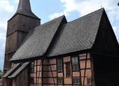 W Klępsku stoi drewniany Pomnik Historii