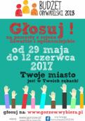 Głosuj na inwestycyjne pomysły mieszkańców