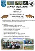 Zawody wędkarskie o puchar Rektora AJP i Prezesa koła PZW