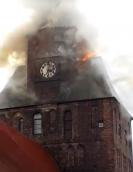 Pożar opanowany, akcja gaśnicza trwa, Dni Gorzowa odwołane