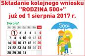 Od 1 sierpnia GCPR czeka na wnioski 500+