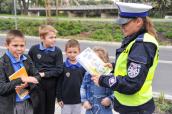 Do szkoły tylko bezpiecznie. Policja prowadzi wzmożone działania
