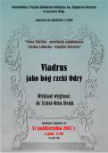 „Viadrus jako bóg rzeki Odry" zagości w bibliotece