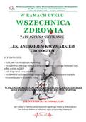 Wszechnica zdrowia z problemami urologicznymi