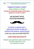 Szpital zaprasza panów na badania