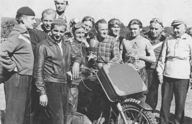 Motocrossowcy Stali w latach pięćdziesiątych należeli do jednych z najlepszych w zachodniej Polsce